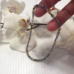 925 Sterling Silver Anklet Size 10”